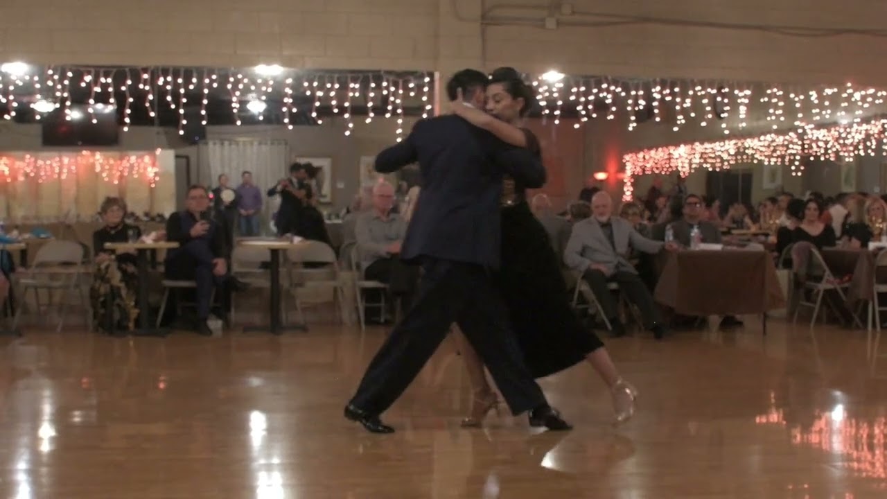 Cristian Correa and Berna Senemoglu at Milonga Sonata 2/3
