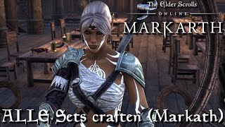 The Elder Scrolls Online - ALLE Sets craften mit Markath Update 28 [Deutsch]