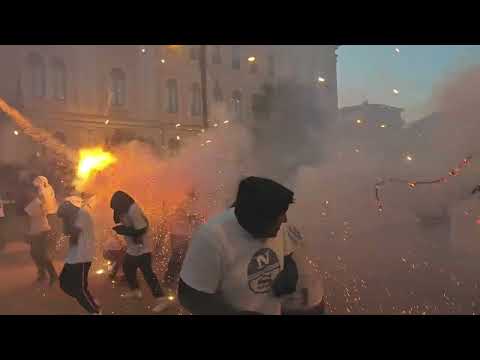 San Severo (Fg) Festa del Soccorso 2024 Batteria alla Sanseverese Nuova Pirodaunia