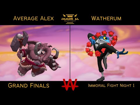 Immoral Fight Night 1 Grand Finals - Average Alex (Loxodont) Vs Watherum (Ranno) - Rivals 2
