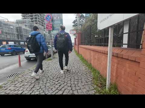 Istanbul Walking Tour - Levent District - Skyscrapers & Business Hub 4K