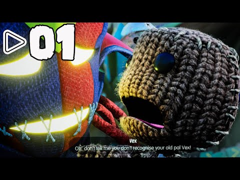 Sackboy: A Big Adventure (PS5) Walkthrough Gameplay Part 1 - A Big Adventure