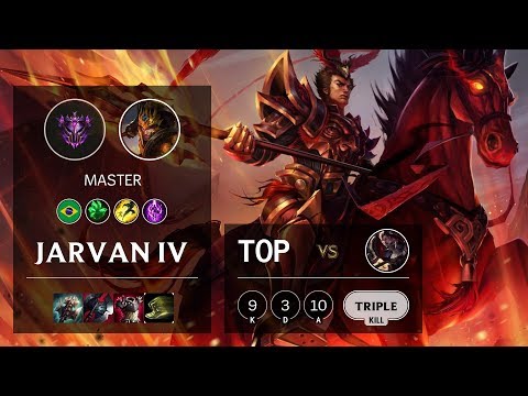 Jarvan IV Top vs Darius - BR Master Patch 10.7