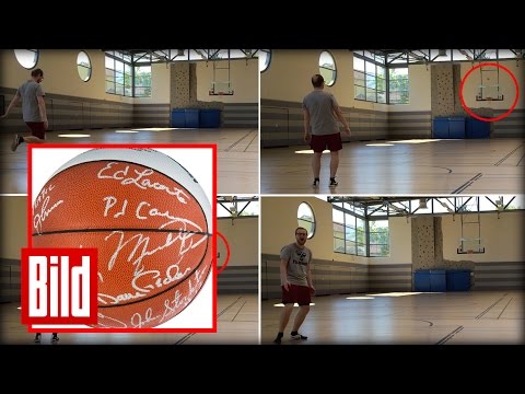 Basketball-Trickshot aus 26 Metern - Tor des Jahres
