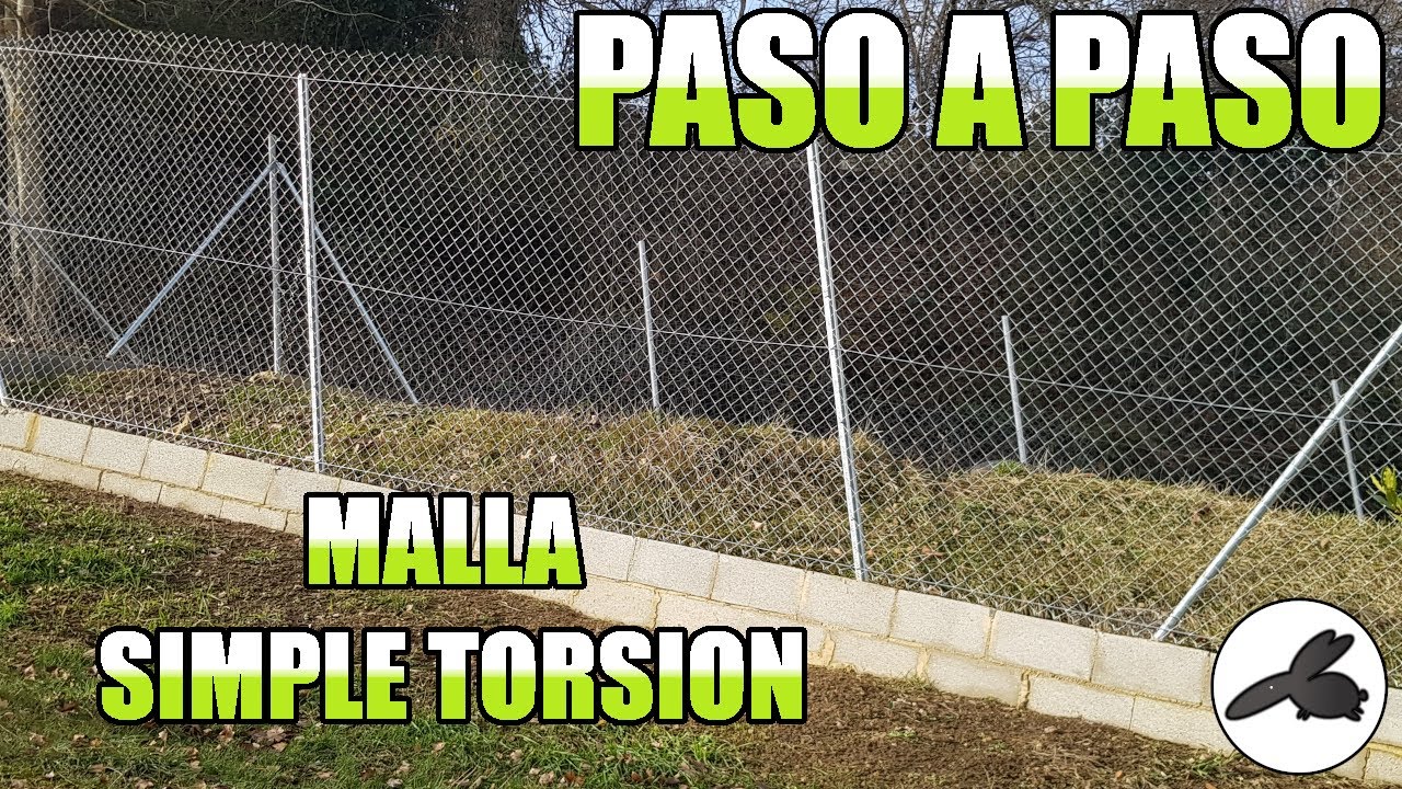 Como INSTALAR MALLA DE SIMPLE TORSION o TELA METALICA tu MISMO. PASO A PASO. @SenorGrey