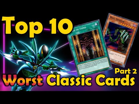 Top 10 Worst Classic Cards in Yugioh [Part 2: Magic Ruler and Pharaoh Servant]