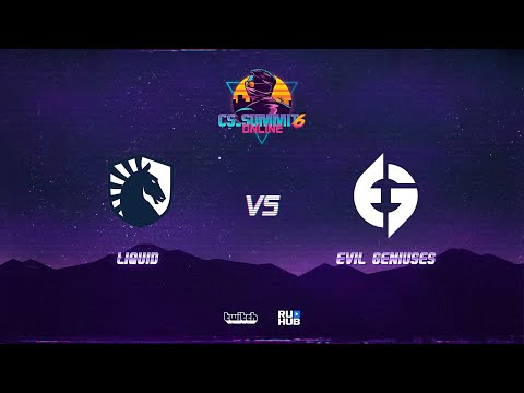 Liquid vs Evil Geniuses - CS_Summit - map1 - de_inferno [Smile & eiritel]
