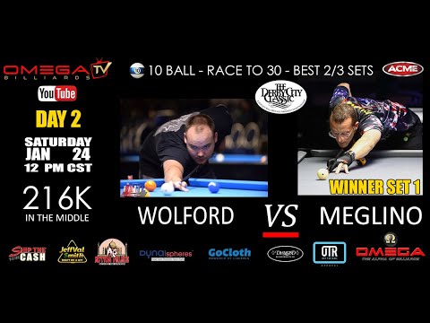 Shane Wolford vs Anthony Meglino - SET 2 - Meglino up 1 set