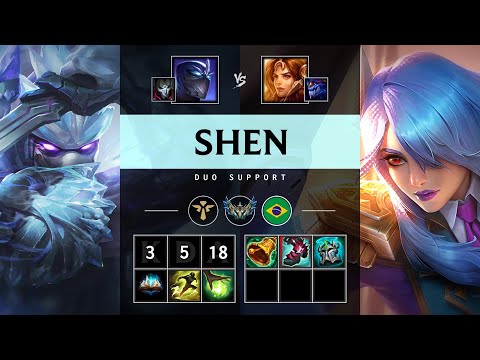 Shen Support vs Leona - BR Challenger Patch 25.15
