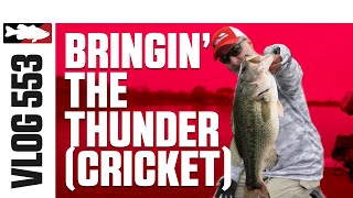 Fishing the Strike King Thunder Cricket with Menendez