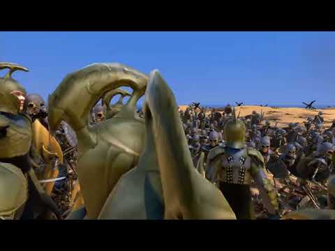 22000 Skeleton Warriors VS 23000 Elf Shields. Ultimate Epic Battle Simulator 2 UEBS 2