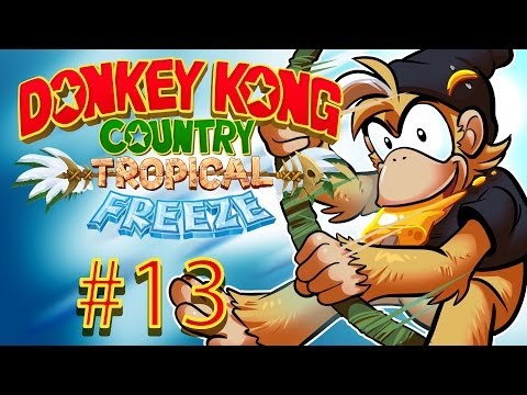 Donkey Kong Country Tropical Freeze Gameplay Walkthrough w/ SSoHPKC Part 13 - Checkpoint Tease