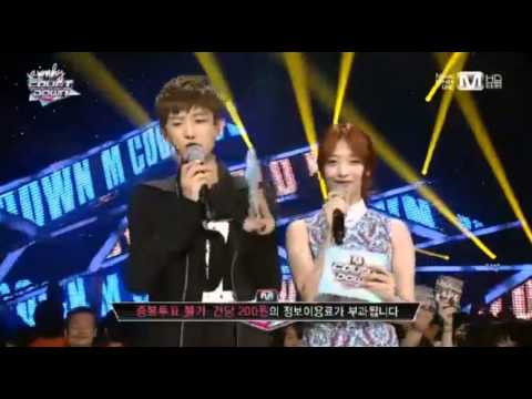 130801 EXO Chanyeol F(x) Sulli MC Cut 2