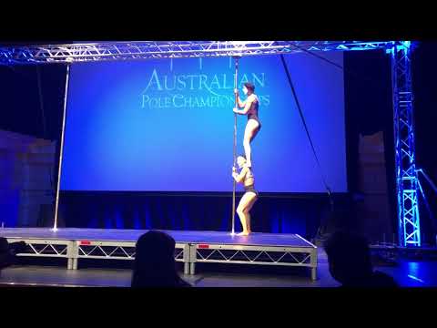 KazSam - Australian Pole Championships 2017 Doubles 1st Runners up