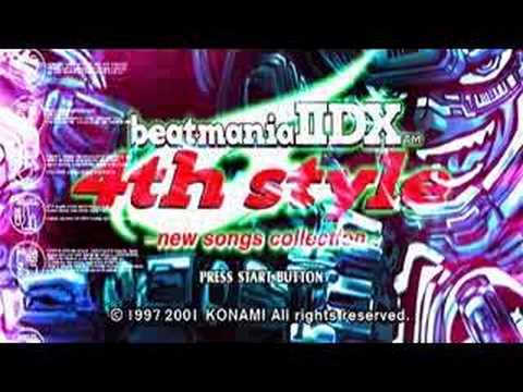 beatmania IIDX 4th style Title Screen