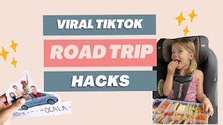 ROAD TRIP HACKS - OUR VIRAL TIKTOK VIDEOS THAT WILL MAKE TRAVELING WITH KIDS SO MUCH EASIER