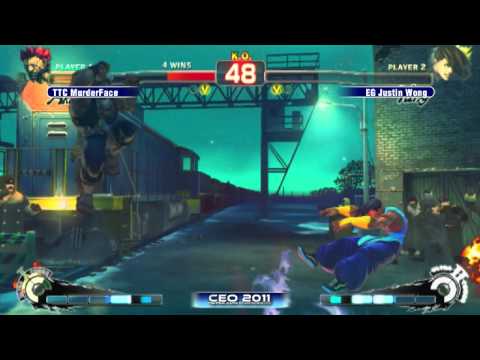 TTC Tokido vs EG Justin Wong CEO 2011 SSF4 AE Singles