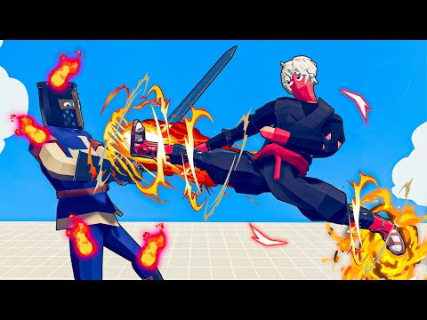 KUNGFU FIRE MASTER vs EVERY UNIT | TABS - Totally Accurate Battle Simulator