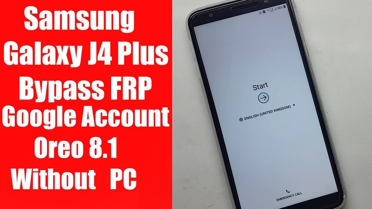 Samsung Galaxy J4 plus Google Account Bypass FRP android 8.1 without PC | Pardeep Electronics