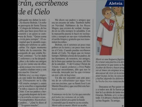 Beltrán, o garoto que comoveu o Arcebispo de Toledo