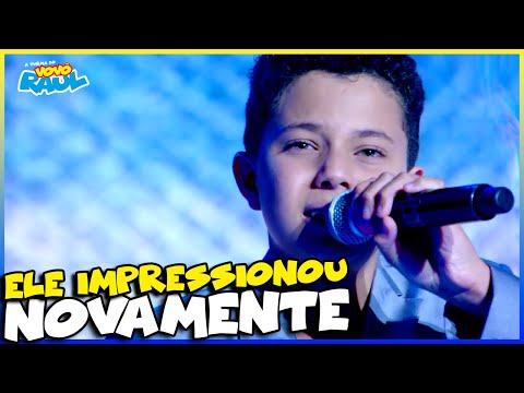 SAMUEL TAYRONE CONTINUA IMPRESSIONANDO NO VOVÔ RAUL GIL