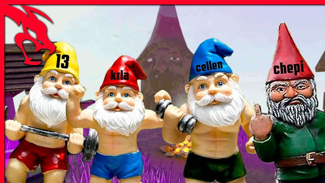 GNOMOS EXAGERADAMENTE FUMONES ROBAN TUS COSAS | BURGLIN GNOMES