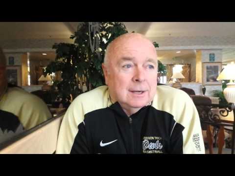 Oregon Tech coach Danny Miles on bus trips, coaching advice