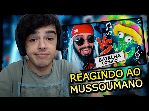 REACT Cacto Dançante 🌵 Vs. Mussoumano - Batalha de Rap