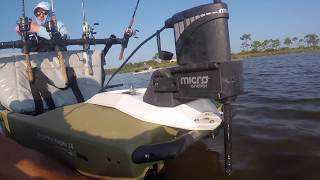 tips w/ ty- SHAUN'S PA-14 REVIEW- fully loaded fishing kayak, micro anchor