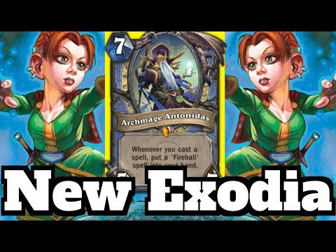 NEW Standard Exodia Mage! Maiev Teron OTK Combo! | Hearthstone