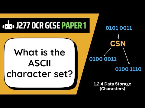 ASCII | 2.4 | OCR GCSE Computer Science | J277