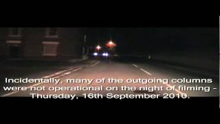 preview picture of video 'Derby's Street Lighting PFI - Etwall Road, Mickleover (Night - SOX Lighting)'