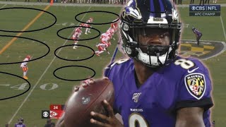 Film Study: This is why the Baltimore Ravens stopped running the ball Vs the Kansas City Chiefs
