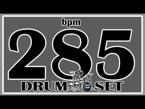285 bpm ROCK DRUM SET
