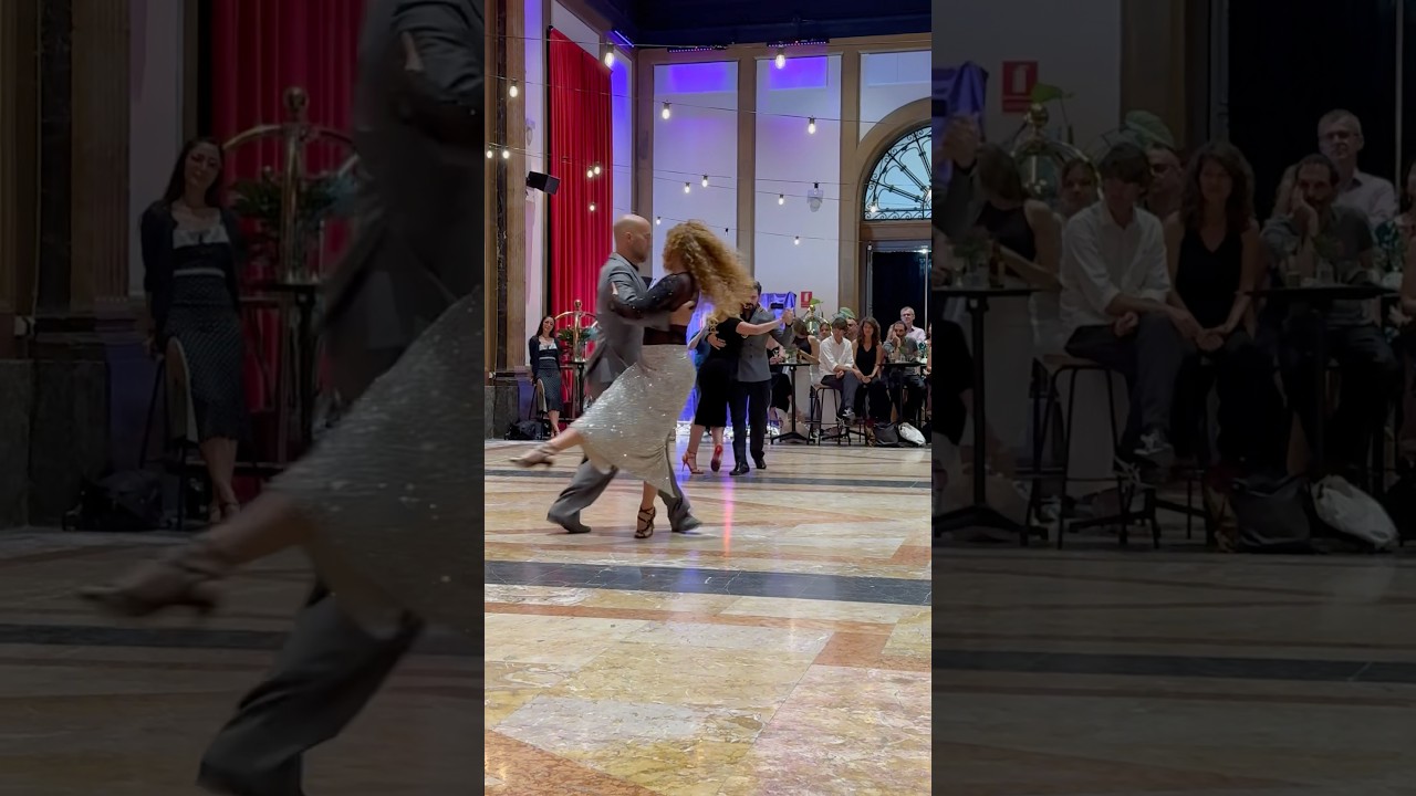Santiago Giachello & Agostina Tarchini, Ronda de maestros. Brilloso Tango Fest, Barcelona 2025.