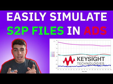How to Use S-Parameter Touchtone (s2p) Files in Keysight ADS