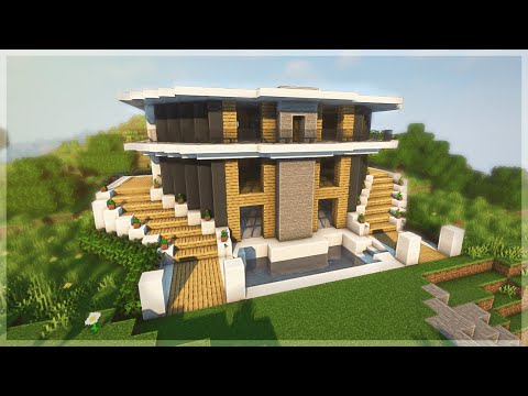 Ultimate Modern Minecraft House Tutorial