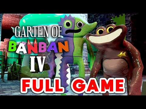 Garten on Banban 4 - Full Game Walkthrough Gameplay (HD 60FPS)