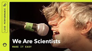 We Are Scientists, "Make It Easy": Soundcheck (Live)