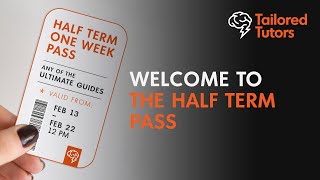 Welcome To Your Half Term Pass