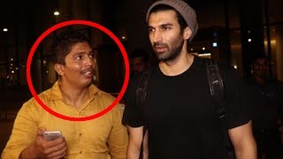 A Fan Harasses Aditya Roy Kapoor For Selfie - Here's What He Did Next