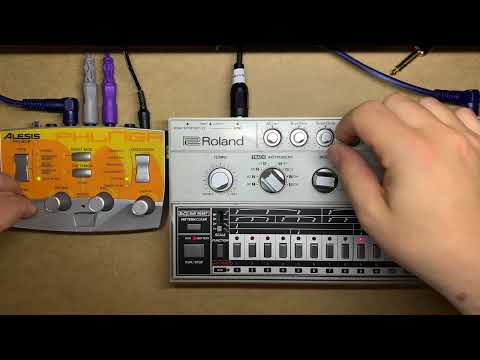 Alesis Modfx Phlngr Flanger 2000s - orange image 4