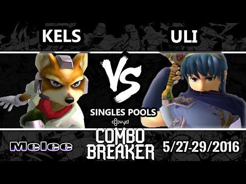 CB2016 Pools - Kels (Fox) Vs. Uli (Fox) SSBM - Smash Melee