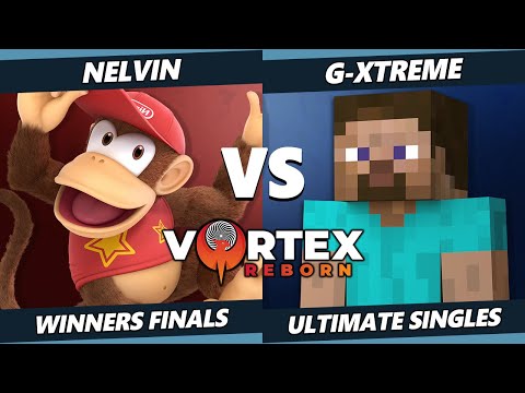Vortex Legends 2 Winners Finals - Nelvin (Diddy Kong) Vs. G-XTREME (Steve, Pikachu) SSBU Ultimate
