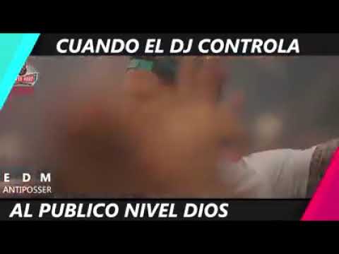 Cuando el Dj controla al público Nivel Dios 🎶😍