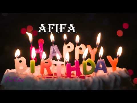 Afifa Birthday Song| Birthday Song Afifa| Happy Birthday Afifa | birthdaysongwithnames
