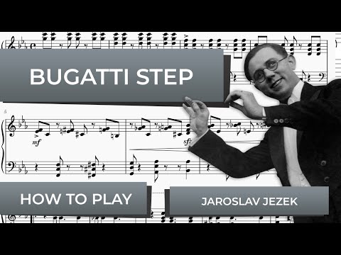 Bugatti Step - Jaroslav Jezek - How to play piano tutorial