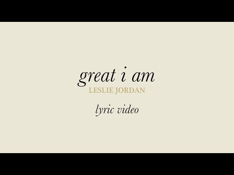 Great I Am - Youtube Lyric Video