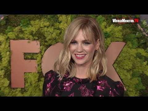 January Jones arrives at 2017 FOX Fall Premiere Party