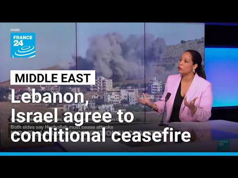 Israel, Lebanon agree to conditional ceasefire